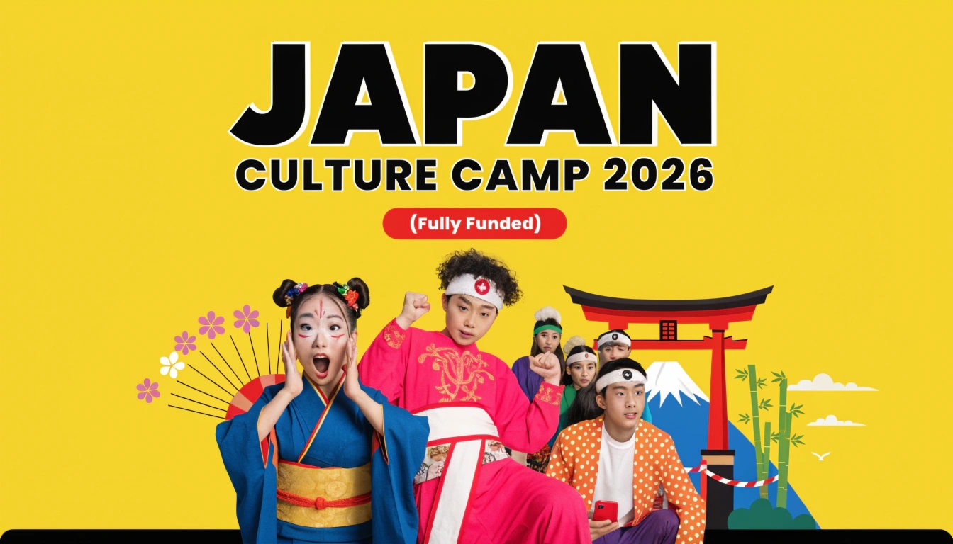 Read more about the article AYFN Autumn Japan Culture Camp 2026 (Fully Funded) 🇯🇵