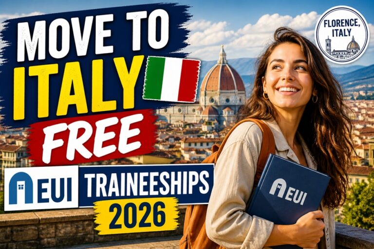 EUI Traineeships 2026 in Florence, Italy