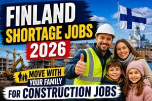 Read more about the article 🇫🇮 Finland Shortage Jobs 2026: Move With Your Family for Construction & Service Work