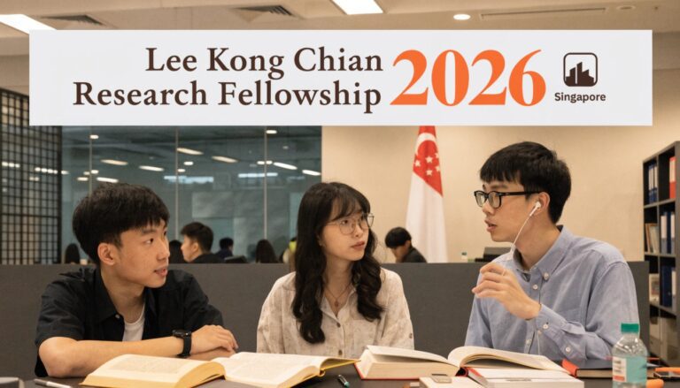 Lee Kong Chian Research Fellowship 2026 in Singapore