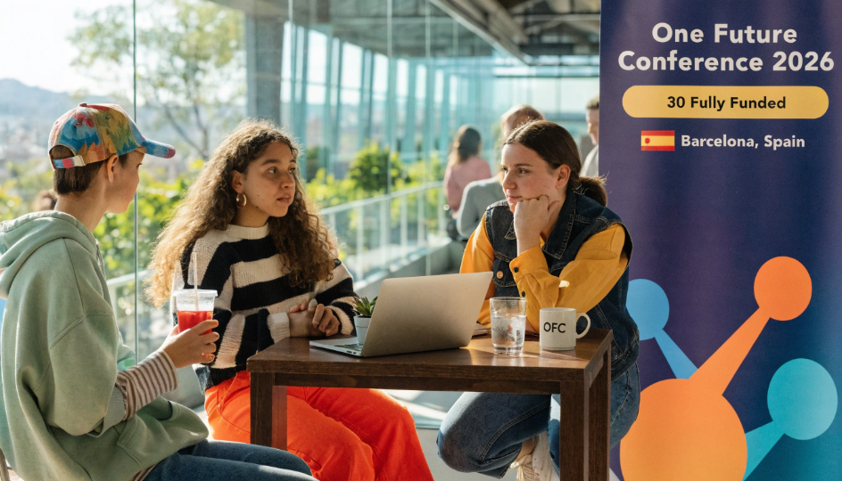 Read more about the article One Future Conference 2026 in Barcelona, Spain (30 Fully Funded Scholarships)