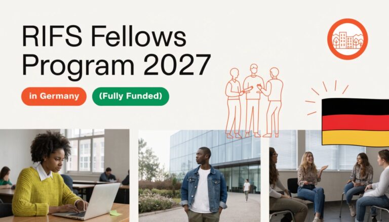 RIFS Fellows Program 2027 in Germany (Fully Funded)