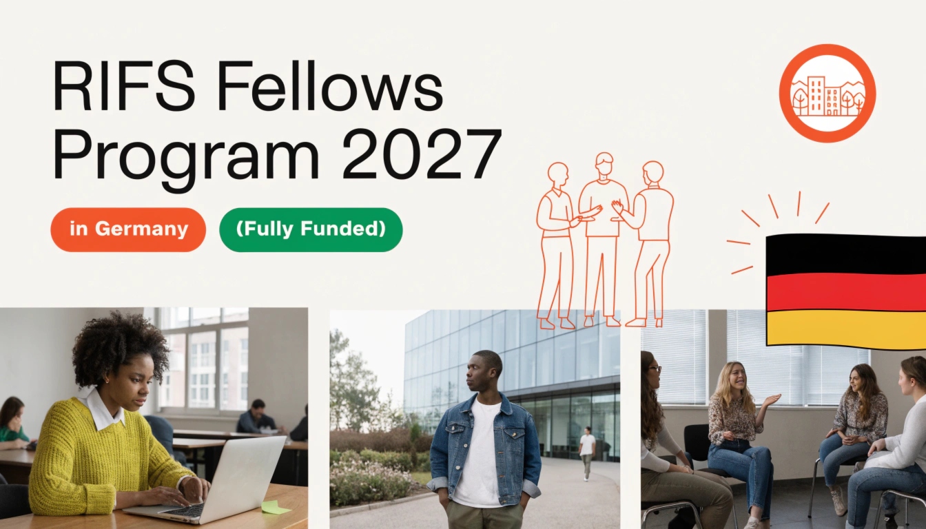 Read more about the article RIFS Fellows Program 2027 in Germany (Fully Funded)
