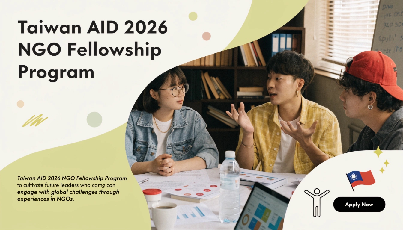 You are currently viewing Taiwan AID 2026 NGO Fellowship Program (Fully Funded)