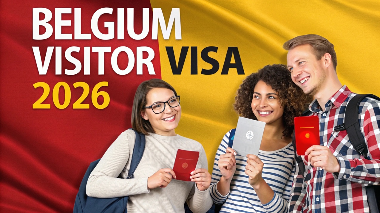 Read more about the article 🇧🇪 How to Apply for Belgium Visitor Visa in 2026 (Full Step-by-Step Guide)