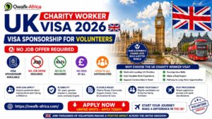 Read more about the article UK Charity Worker Visa 2026 🇬🇧 | Visa Sponsorship for Volunteers | No Job Offer Required