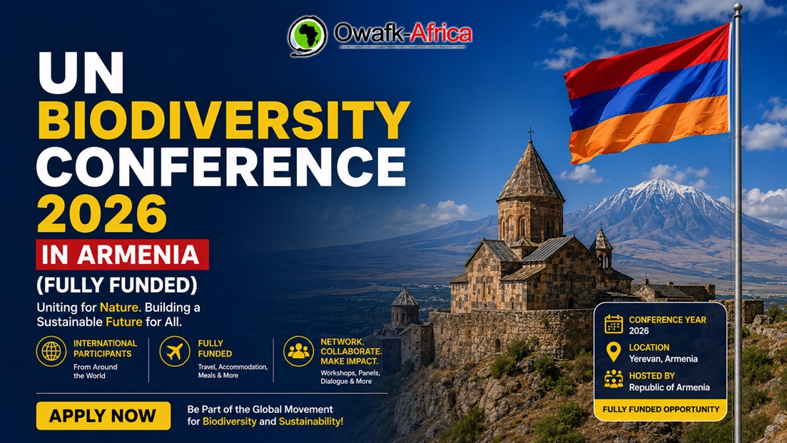 You are currently viewing UN Biodiversity Conference 2026 in Armenia (Fully Funded)