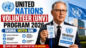Read more about the article UN Volunteer Program 2025/26 – Become a Global Changemaker with the UNV Initiative