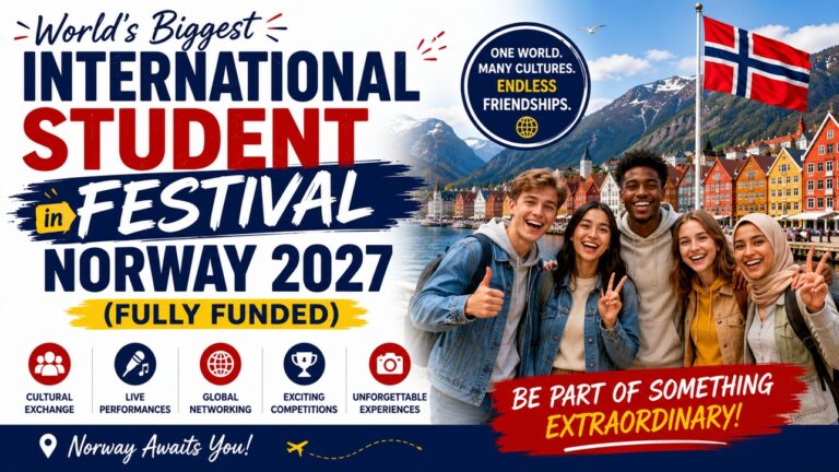 International Student Festival in Norway 2027 (Fully Funded)
