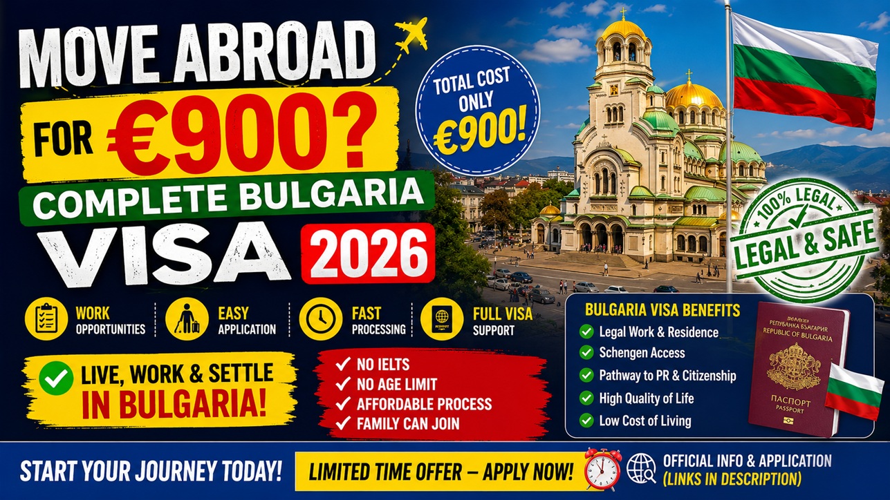 You are currently viewing Study in Bulgaria 2026: Cheap Universities, Student Visa Requirements & Step-by-Step Application Guide
