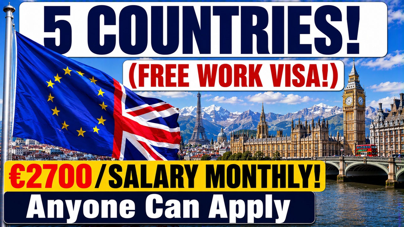 You are currently viewing 5 European Countries Hiring Foreign Workers in 2026: Work Visa Opportunities Without Using Recruitment Agents
