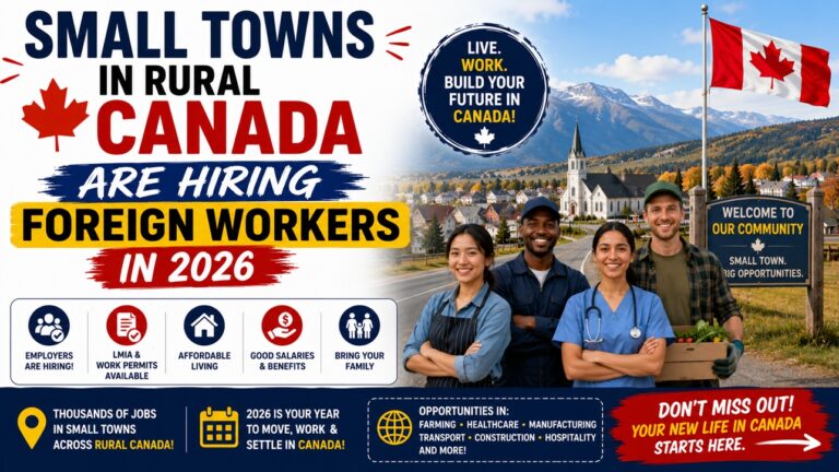 Small Towns in Rural Canada Are Hiring Foreign Workers in 2026