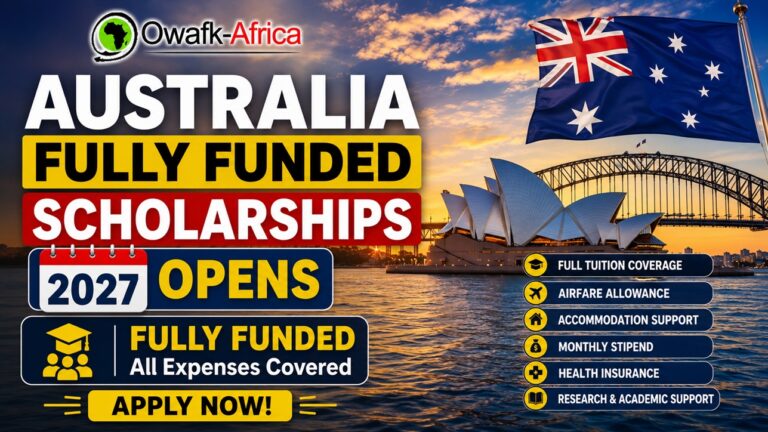 Australia Fully Funded Scholarships 2027