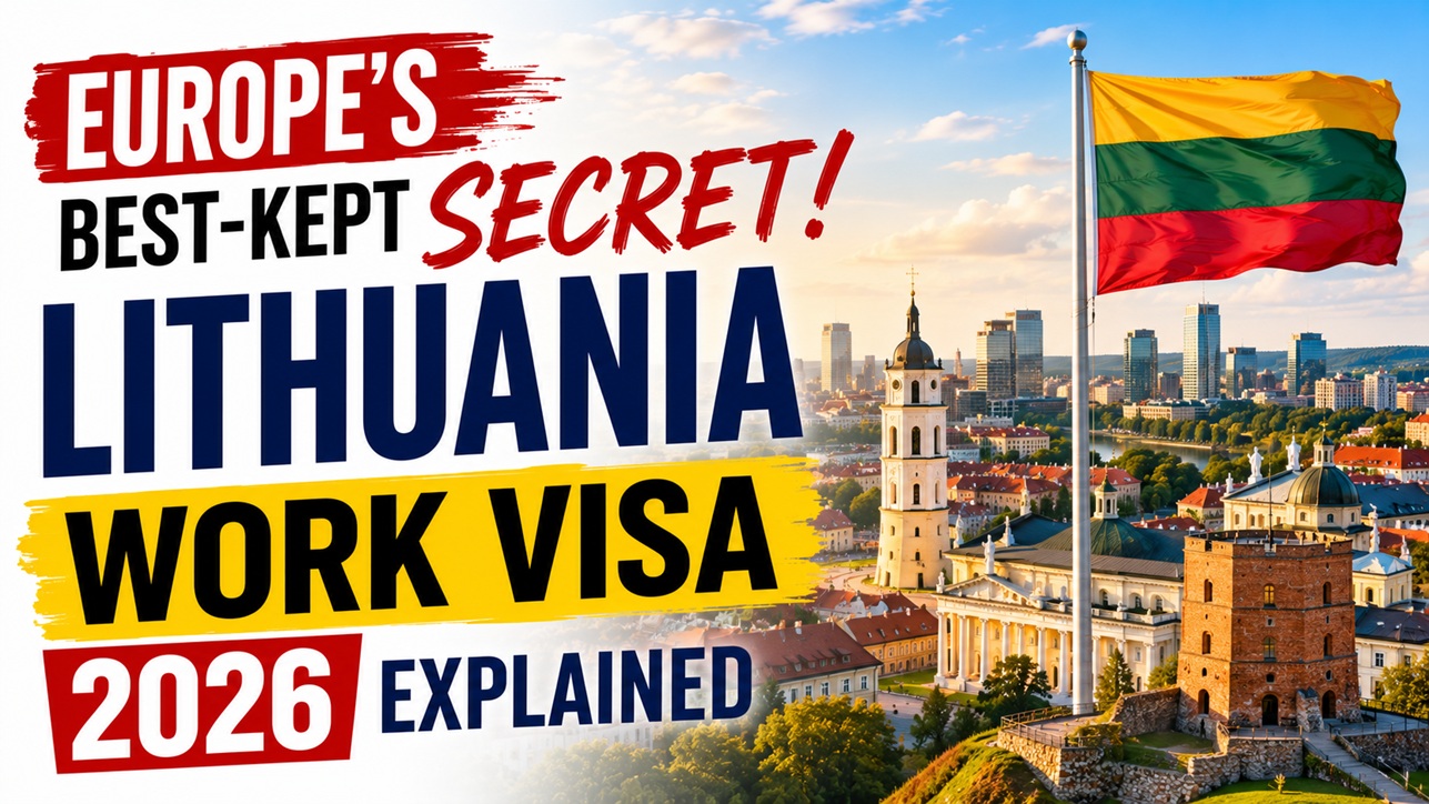 You are currently viewing Lithuania Offers Relocation Incentives for Eligible Foreign Workers in 2026 | Europe Work Visa Guide