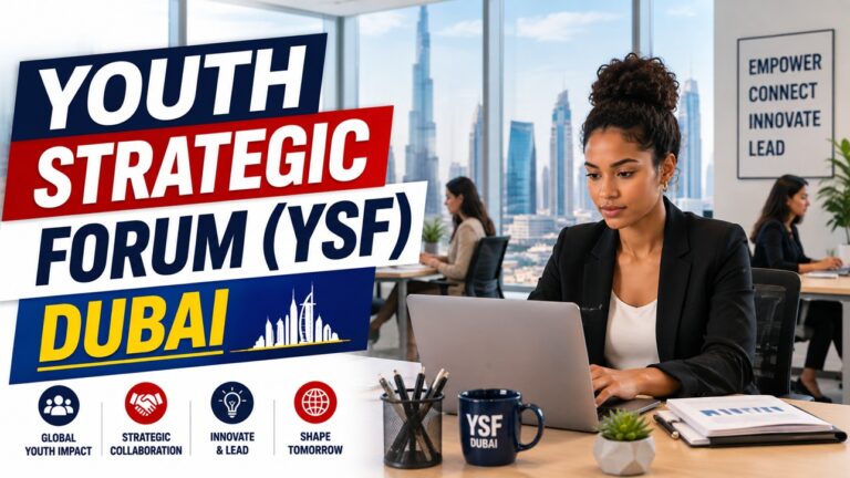 Youth Strategic Forum (YSF) Dubai 2026 | Fully Funded