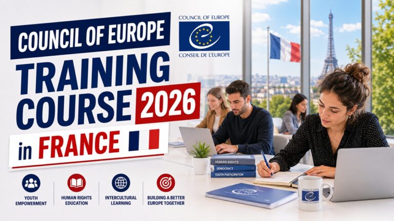 Council of Europe Training Course 2026