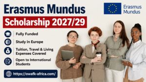 Read more about the article Erasmus Mundus Scholarship 2027/29 (Fully Funded)