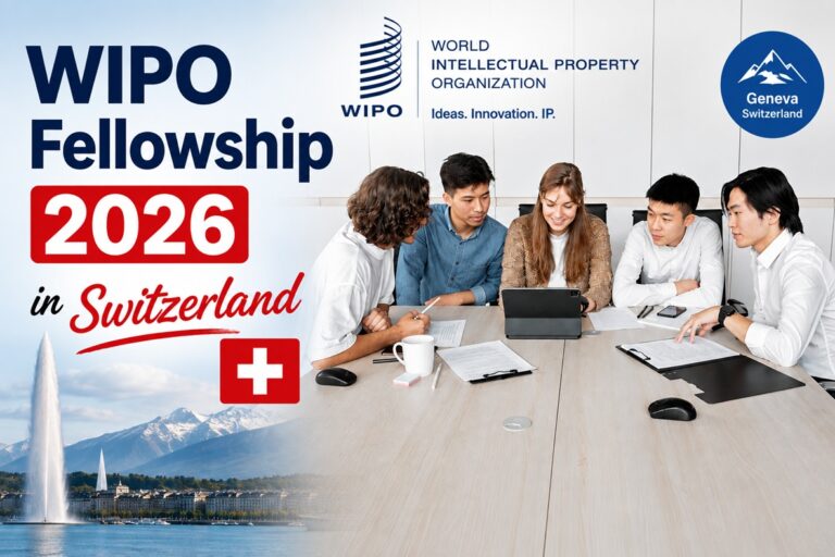 WIPO Fellowship 2026 in Switzerland