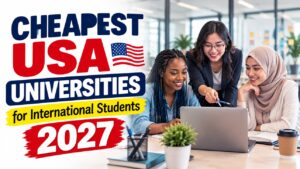 Read more about the article Top 10 Cheapest USA Universities for International Students in 2027 – Full Cost Comparison