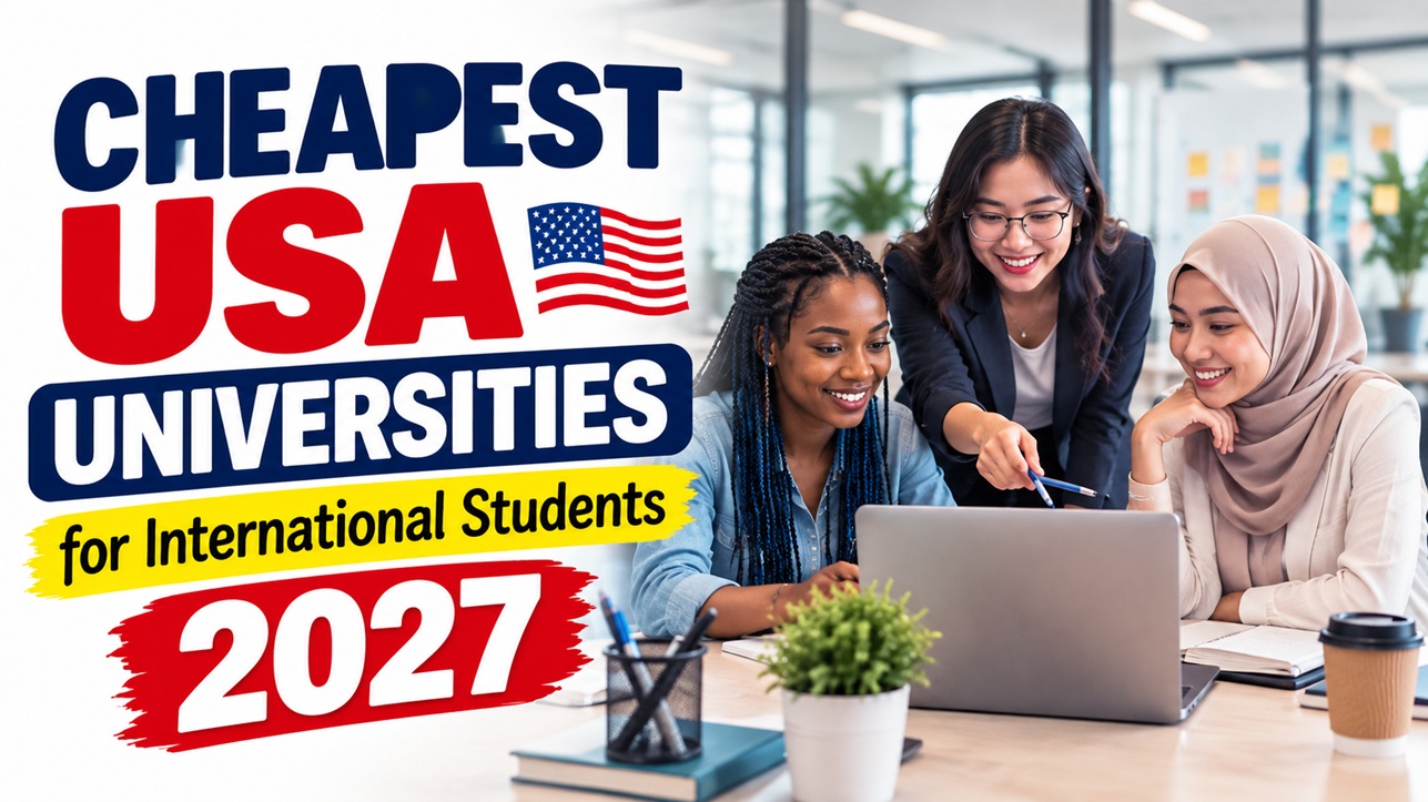 Read more about the article Top 10 Cheapest USA Universities for International Students in 2027 – Full Cost Comparison