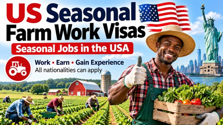 H‑2A Temporary Agricultural Worker Visa allows Africans to