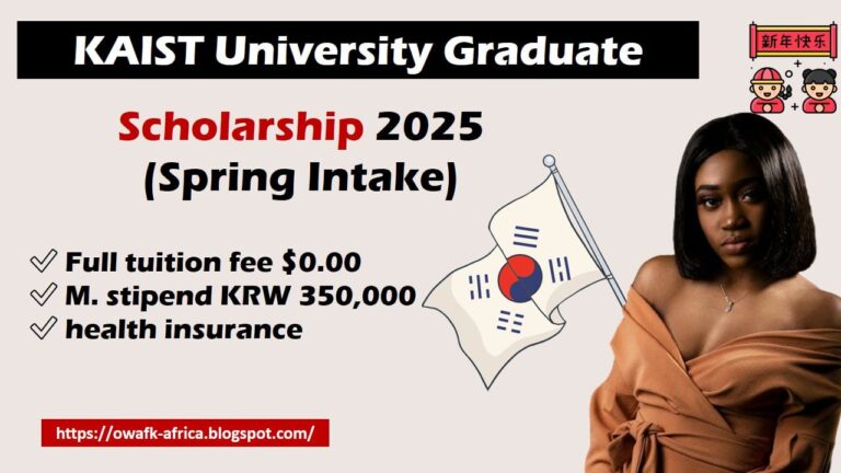 KAIST Graduate Scholarship 2027