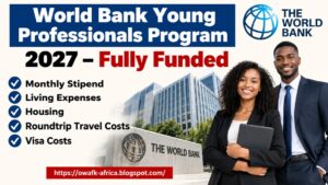 Read more about the article World Bank Young Professionals Program 2027 – Fully Funded
