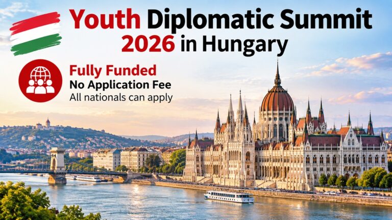 Youth Diplomatic Summit 2026 in Hungary – Fully Funded
