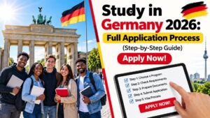 Read more about the article Study in Germany 2026: Full Application Process (Step-by-Step Guide) | Apply Now!