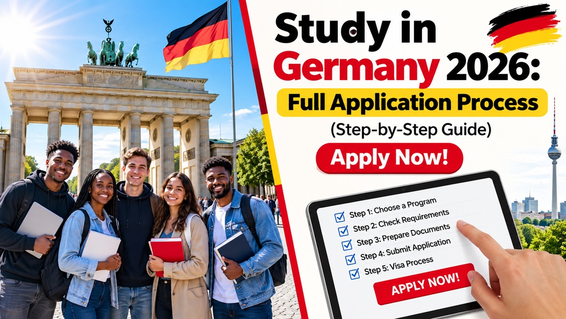 Read more about the article Study in Germany 2026: Full Application Process (Step-by-Step Guide) | Apply Now!
