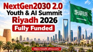 Read more about the article NextGen2030 2.0 Youth & AI Summit Riyadh 2026 – Fully Funded