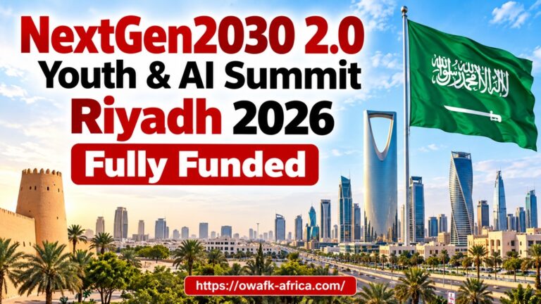 NextGen2030 2.0 Youth & AI Summit Riyadh 2026