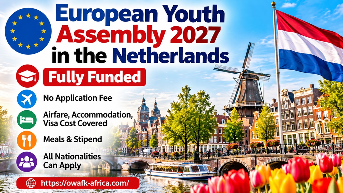 Read more about the article European Youth Assembly 2027 in the Netherlands – Fully Funded
