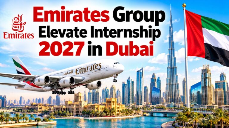 Emirates Group Elevate Internship 2027 in Dubai
