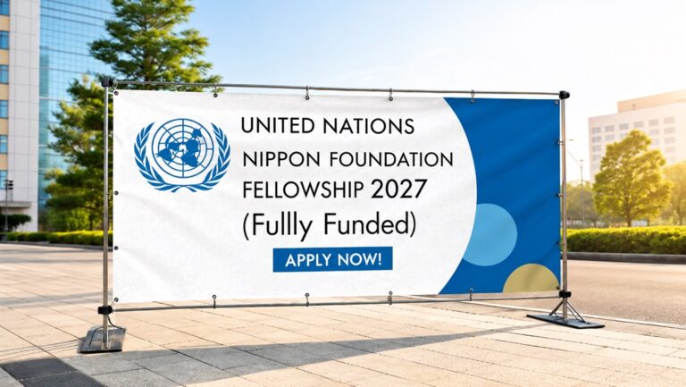 UN Nippon Foundation Fellowship 2027 on Ocean Affairs (Fully Funded)