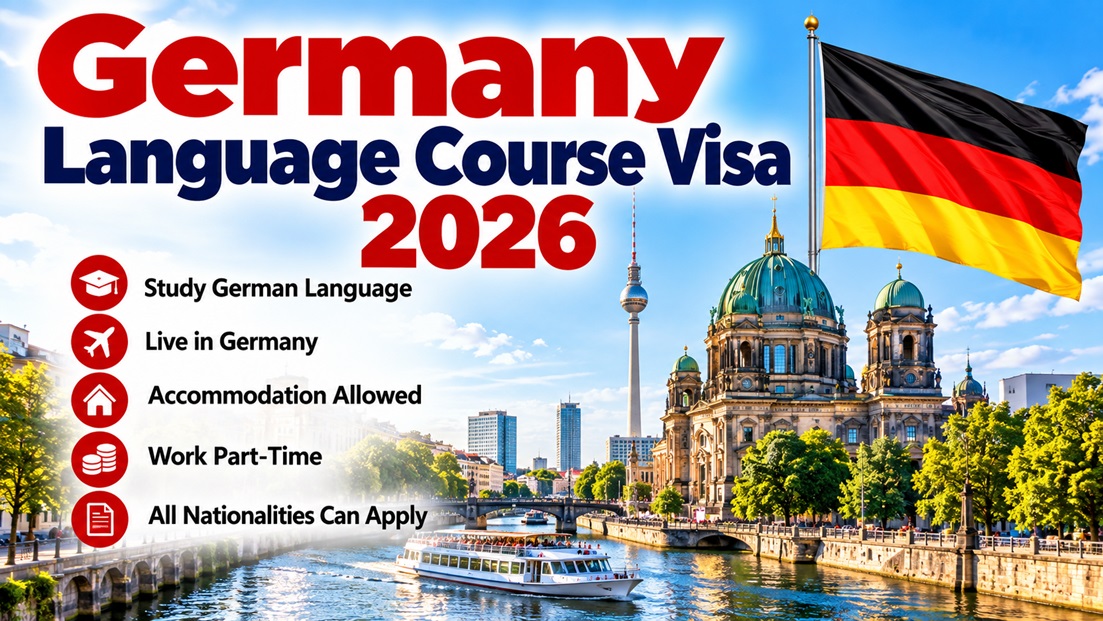 Read more about the article Germany Language Course Visa 2026: How to Study German in Germany and Find Work