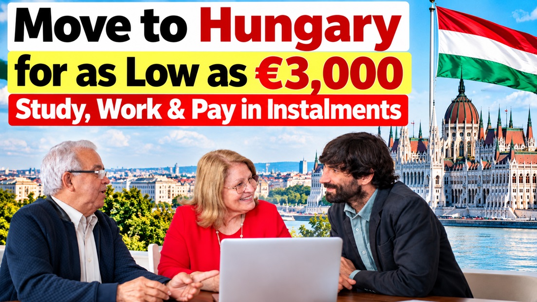 You are currently viewing Move to Hungary for as Low as €3,000 | Study, Work & Pay in Instalments and How to Apply